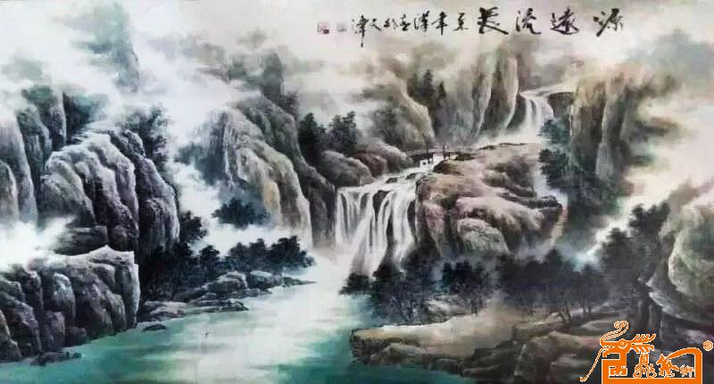 中国著名书画大师宁汉青-作品525